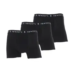 NEWPORT - Boxers para Hombre Pack de 3 Newboat