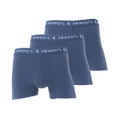 NEWPORT - Boxers Hombre Pack de 3 de Algodón