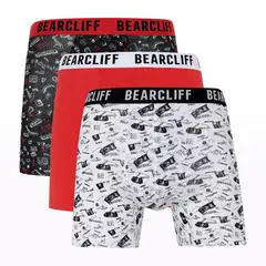 BEARCLIFF - Boxer Hombre Pack de 3 de Algodón