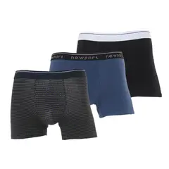 NEWPORT - Boxers Hombre Pack de 3 de Algodón