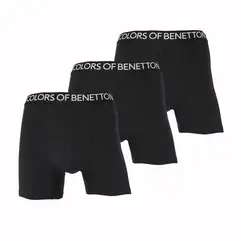 BENETTON - Boxer Hombre Pack de 3 de Algodón