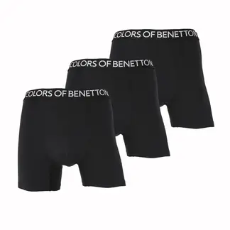 BENETTON - Boxer Hombre Pack de 3 de Algodón