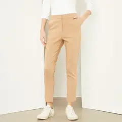 BASEMENT - Pantalón Skinny Mujer Tiro alto de Algodón