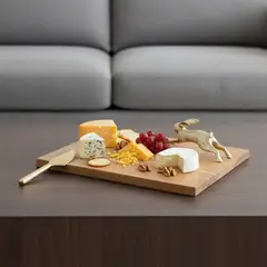 BASEMENT HOME - Tabla Madera Animal Bar 35X27Cm