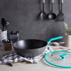 WURDEN - Woks Antiadherente Aluminio 32 cm