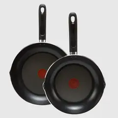 T-FAL - Sarten Antiadherente Acero inoxidable 20 cm y 26 cm