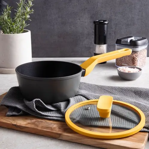 WURDEN - Olla antiadherente Aluminio 1.2 litros