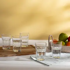 MICA - Vaso de vidrio alto MICA: 12 piezas