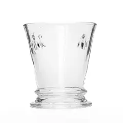 ROBERTA - Vaso de vidrio corto Allen: 4 piezas