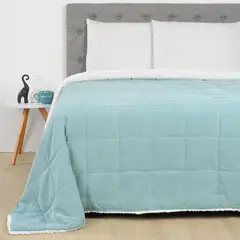 MICA - Edredón ovejero con exterior y relleno de Poliéster 220 GSM para cama Sencilla, doble, queen y king. Edredón Estampado acolchado