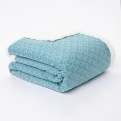 MICA - FRAZADA KAYA SHERPA FLOR DB