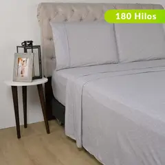 ROBERTA ALLEN - Sábanas de Algodón 180 Hilos Suave Tiare. Juegos de Sábanas Estampadas para cama Sencillo, Doble, Queen y King