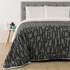 MICA - Edredón Ovejero con exterior y relleno de 150 GSM Poliéster. Edredón Estampado para cama Sencilla, doble.