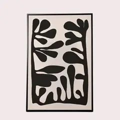 BASEMENT HOME - Cuadro Forest Black 62x92cm