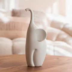 ROBERTA ALLEN - Adorno decorativo Elefantes 29.6 x 11.2 cm