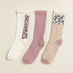 ELV - Medias para Niña Medio Pack de 3