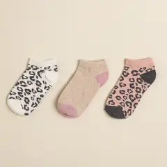 ELV - Medias para Niña Invisible Pack de 3