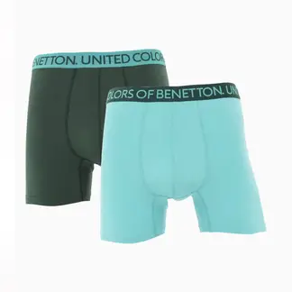 BENETTON - Boxers para Hombre Pack de 2