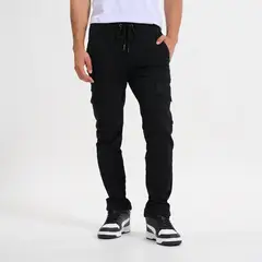DENIMLAB - Pantalón Cargo para Hombre Largo 32