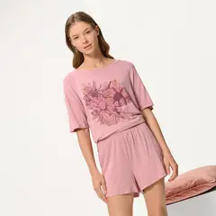 UNIVERSITY CLUB - Short de pijama Mujer Corto