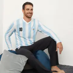 NEWBOAT - Pijama Larga Manga larga para Hombre de Algodón