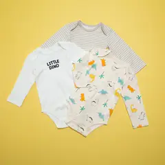 YAMP - Bodies para Bebé niño Pack de 3 unidades en Algodón