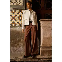 BASEMENT - Chaqueta Mujer Tweed