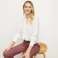 APOLOGY - Blusa Mujer Manga larga globo