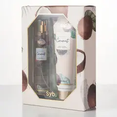 SYBILLA - Set de Perfume Mujer Body Mist Ethereal Coconut X 250 ml + Body Lotion Ethereal Coconut X 250 ml