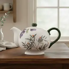 ROBERTA ALLEN - Tetera de Porcelana Frutas 23.5 x 15 x 14.5 cm