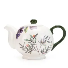 ROBERTA ALLEN - Tetera de Porcelana Frutas 23.5 x 15 x 14.5 cm