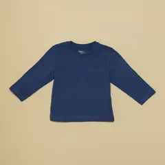 YAMP - Camiseta Bebé niño Manga larga Algodón
