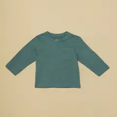 YAMP - Camiseta Bebé niño Manga larga Algodón