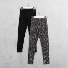 ELV - Leggings Niña Pack de 2 unidades Cintura elásticada