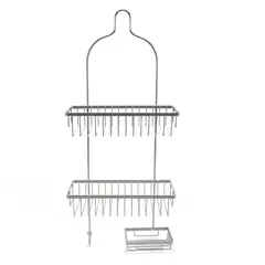 MICA - Organizador de ducha Hierro 26,3 x 13 cm
