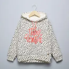 YAMP - Saco Niña con Estampado Con capucha