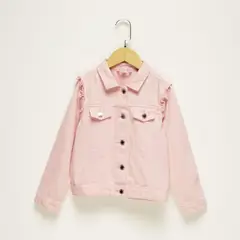 YAMP - Chaqueta Niña Con cuello Algodón