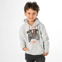 YAMP - Saco Niño con Estampado Con capucha