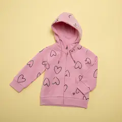 YAMP - Saco Bebé niña con Estampado Con capucha