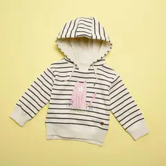 YAMP - Saco Bebé niña con Estampado Con capucha