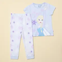 DISNEY - Pijama Niña Manga corta Frozen