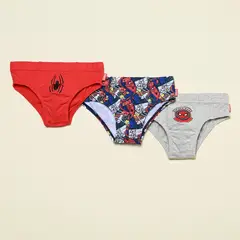 DISNEY - Calzoncillo Niño Pack x3 unidades Algodón Spider-Man