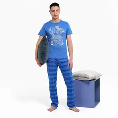 FEDERATION - Pijama para Niño 2 piezas Cintura elásticada Manga corta de Algodón