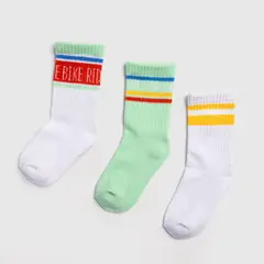 YAMP - Medias antideslizantes Niño Medio Pack de 3