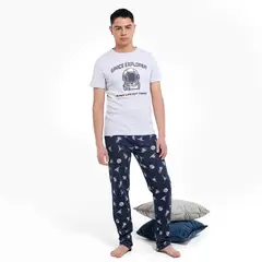 FEDERATION - Pijama para Niño 2 piezas Cintura elásticada Manga corta de Algodón