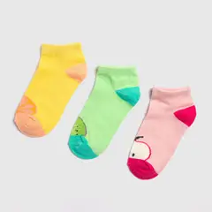 YAMP - Medias Niña Corto Pack de 3
