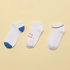 FEDERATION - Medias Niño Corto Pack de 3
