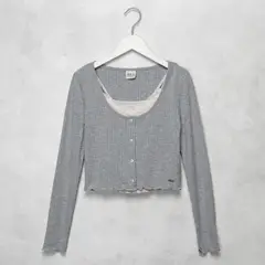 ELV - Camiseta Niña Acanalada manga larga