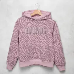 ELV - Saco Niña con Estampado Con capucha de Algodón