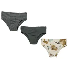 YAMP - Calzoncillo Niño Pack x3 unidades de Algodón